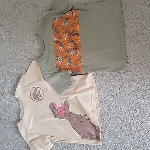 Dinosaur Themed Kids T-Shirts Set 🦖
